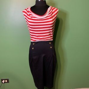 Rock Steady Clothing. Anchors Away dress.